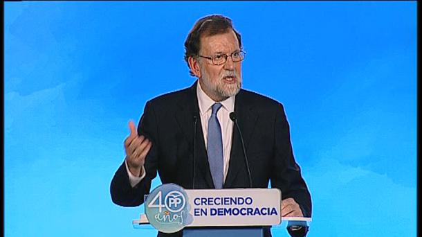 Mariano Rajoy, artxiboko irudi batean. Argazkia: EiTB