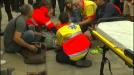 Una mujer, herida, en la intervención de los antidisturbios en Girona
