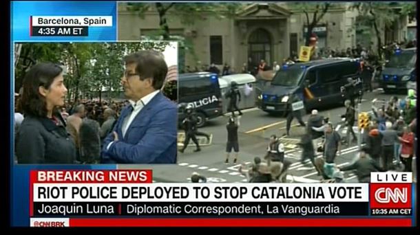 Referendum catalán en CNN