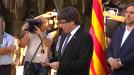 Puigdemont no adelanta nada sobre la respuesta al requerimiento de Rajoy