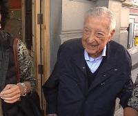 Indautxuko eskola cumple 100 años y homenajea a un exalumno de 104 años
