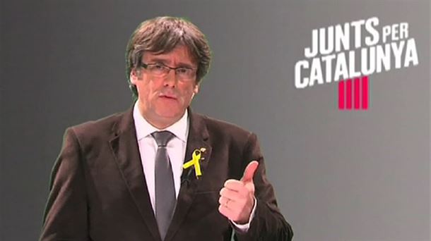 La formación Junts per Catalunya es liderada por Carles Puigdemont. Imagen de archivo: EiTB