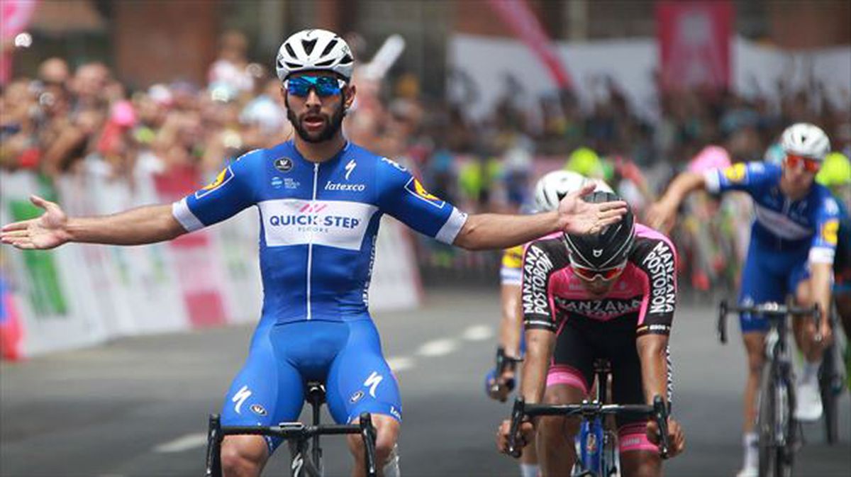 Fernando Gaviria se lleva primera etapa del Tour de