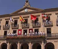 Fallo contra la ikurriña en Tafalla y la retirada de la bandera española en Villava