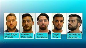 Los cinco condenados de La Manada