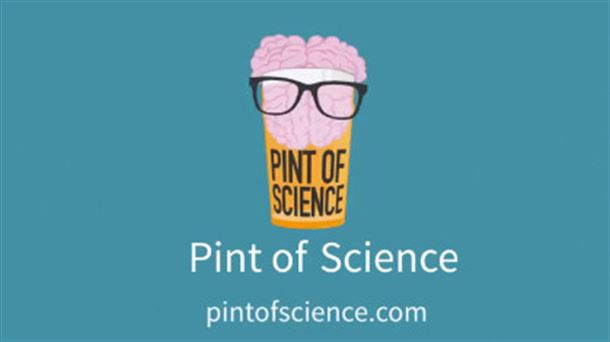 Logo del festival Pint of Science. Foto: Pint of Science