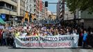 Los pensionistas vascos vuelven a tomar las calles