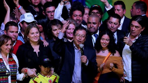 Gustavo Petro, el candidato de la izquierda que podría llegar a la Presidencia. Foto: EFE