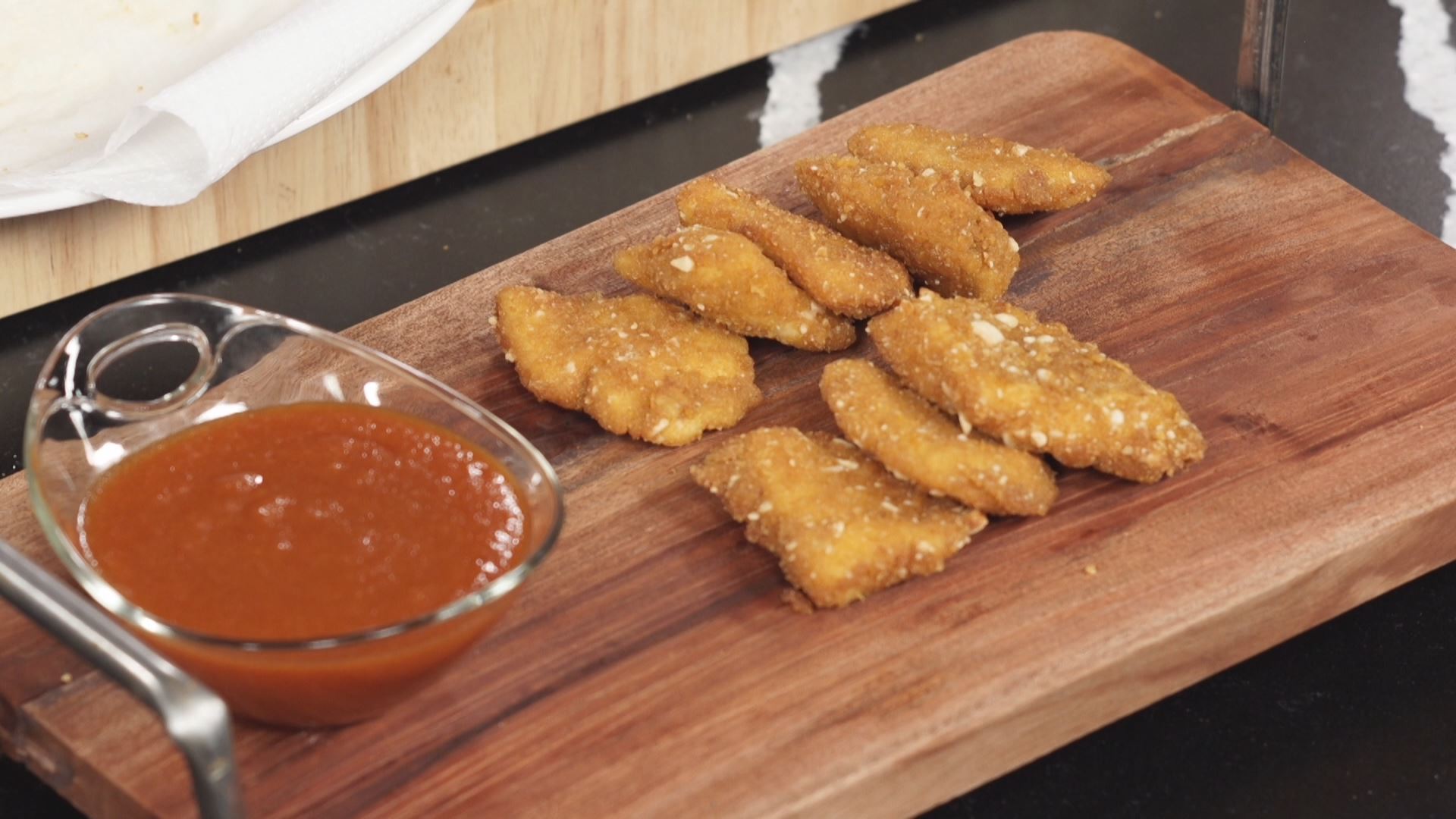 Video Receta Nuggets De Pollo Flakes Un Plato Ideal Para Ninos