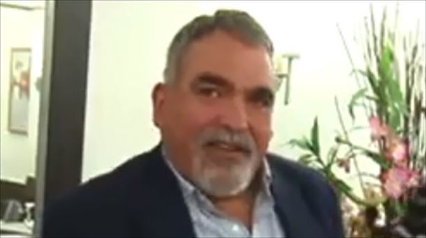 Julio Roca Celedón de Oro 2018. Foto extraída de un vídeo de ETB.