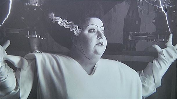 La actriz Itziar Castro se convierte en la novia de Frankenstein en el cartel