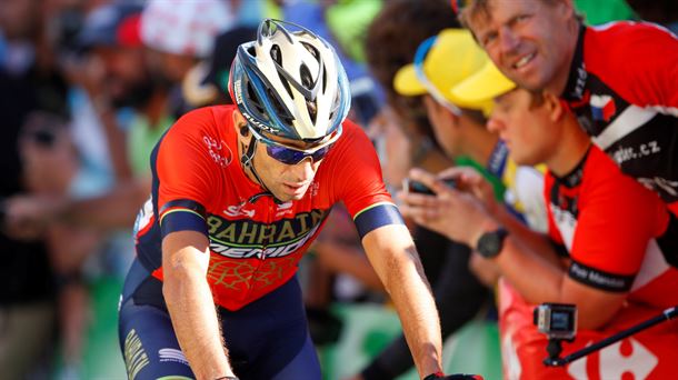 Vincenzo Nibali, en el pasado Tour. Foto: EFE