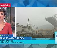 Asturiano en Génova: 'Nos hemos quedado a 500 metros del viaducto'