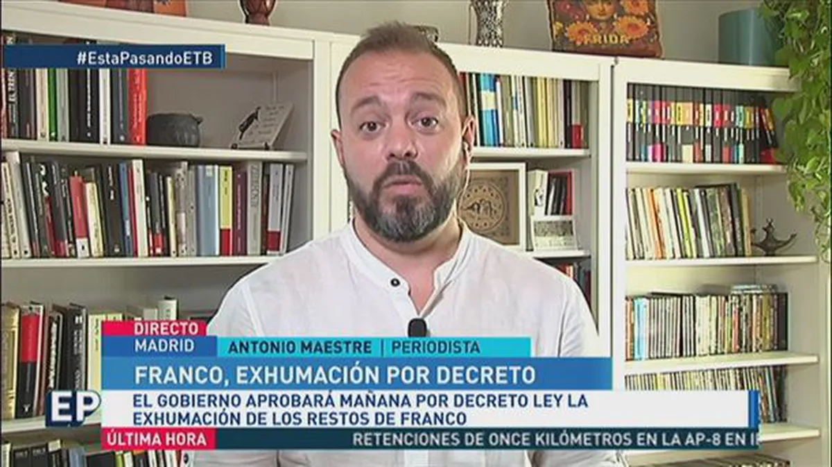 Vídeo: Antonio Maestre: 'La exhumación no debe realizarse en silencio'