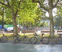 Donostia limitará el tiempo de aparcamiento en los aparcabicis