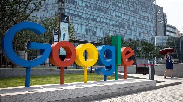 Imagen de archivo del exterior de la sede de Google