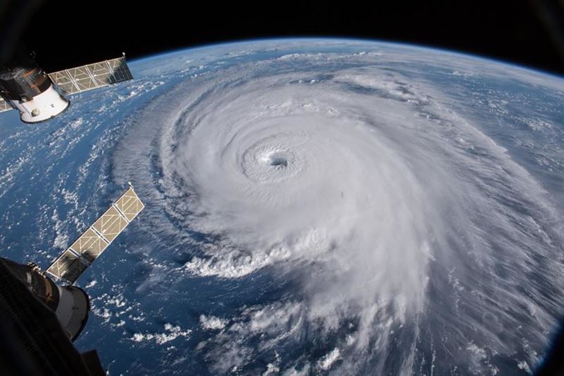 Vídeo del huracán Florence desde el espacio | Noticias del mundo ...
