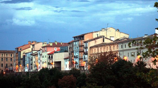 Varias viviendas de Pamplona. Foto: Francisco Arbizu