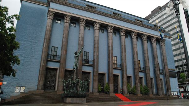 Estokolmoko Konserthus aretoan izango da sariak emateko ekitaldia / Argazkia: Wikipedia.