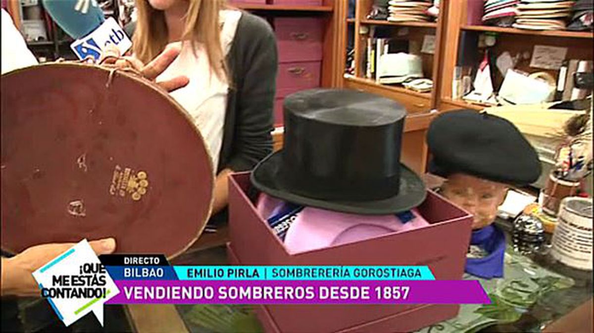 Vídeo: 160 años de a través de sombreros, en Sombrerería Gorostiaga