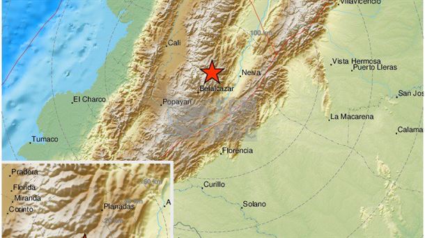 Terremoto De 5 4 Grados En Colombia 26 De Enero Sismo Entre Cali Y Neiva