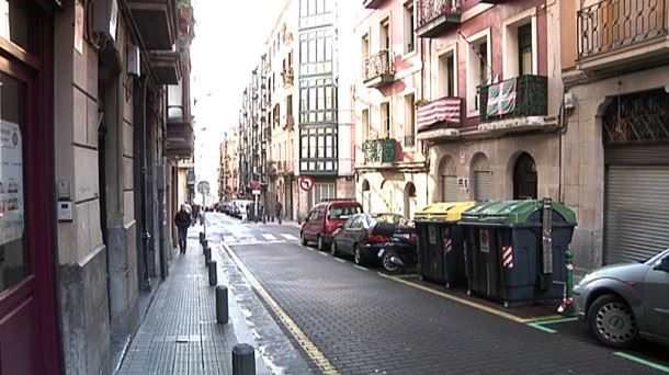La calle San Francisco de Bilbao. 