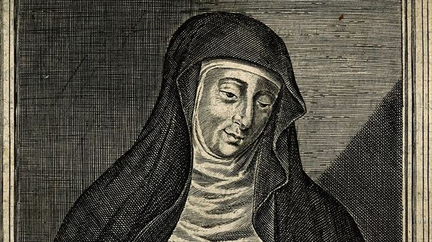 Hildegard von Bingen, por W. Marshall. Wikipedia
