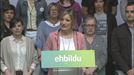 EH Bildu realiza su primer gran acto de campaña en La Casilla de Bilbao