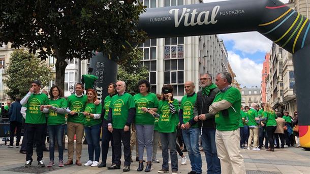 400 Personas corren en Vitoria la Carrera de Cascabeles por la inclusión