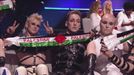 Los representantes de Islandia cuelan banderas palestinas en la final de Eurovisión