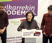 Martínez cree que Elkarrekin Podemos ha rentabilizado 'la unidad de la izquierda'