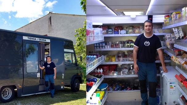 Un supermercado móvil para hacer frente a la despoblación en Navarra