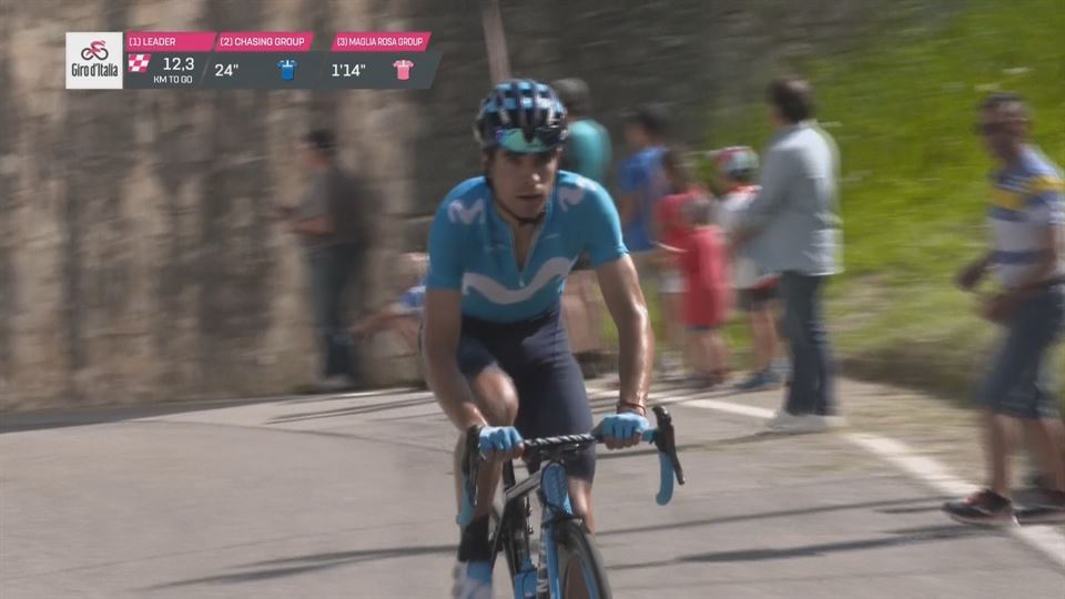 Vídeo: Mikel Landa llega tercera posición a la última etapa del Giro