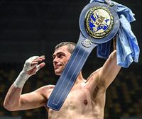 Andoni Gago, campeón de Europa del peso pluma