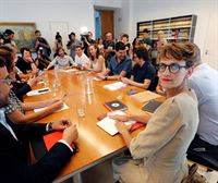 El PSN inicia las negociaciones para lograr un acuerdo de gobierno en Navarra