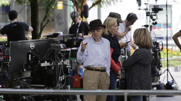 El director estadounidense Woody Allen en Donostia. Foto: EFE