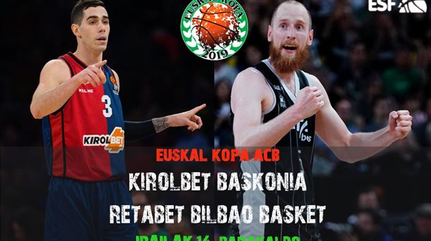 Cartel de la Euskal Kopa. Foto: basketbasko.com