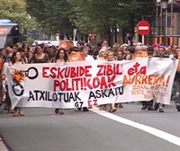 Cientos de personas piden la libertad de los detenidos por protestar contra el G-7