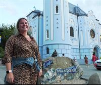 La ‘iglesia de Los Pitufos’, el lugar que más cola para casarse tiene en Bratislava