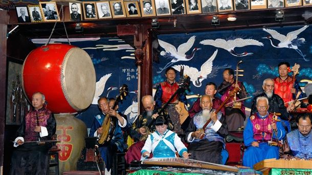 Orquesta tradicional china. Fuente: pixabay