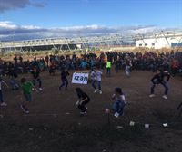 Decenas de miles de personas arropan un 'exitoso' Nafarroa Oinez en Tudela