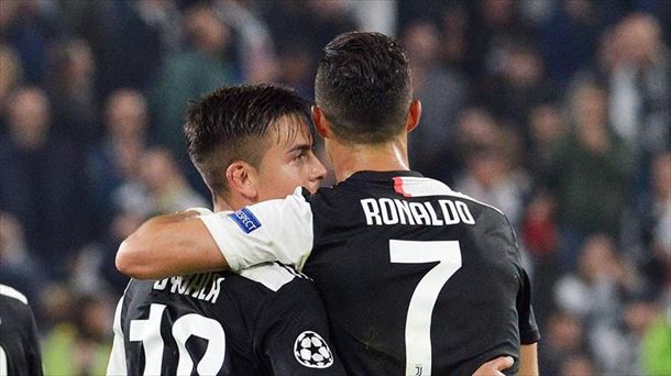 Dybala y Ronaldo (Juventus). EFE