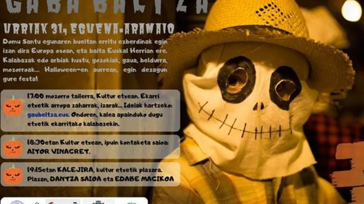 Audio Aramaio Celebra La Gaba Baltza Como Alternativa A Halloween