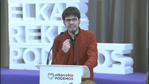 Lander Martínez, Elkarrekin Podemos