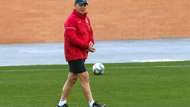 Javier Aguirre, entrenador del Leganés. Foto: EFE