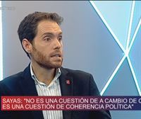 Sayas: 'Queremos una España y una Navarra alejada de los proyectos nacionalistas'