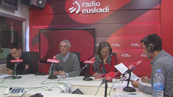 'Parlamento en las ondas', de Radio Euskadi. Foto obtenida de un vídeo de EiTB. 