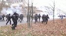 La jornada de huelga en Francia acaba con incidentes entre la Policía y manifestantes