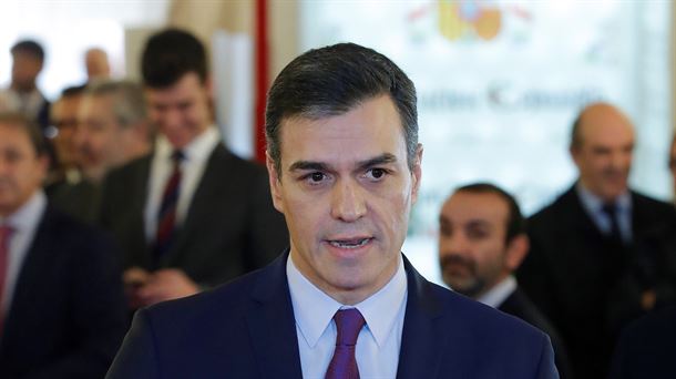 El presidente en funciones del Gobierno, Pedro Sánchez