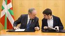 El Gobierno Vasco y E-Podemos firman el pacto para facilitar los Presupuestos de 2020